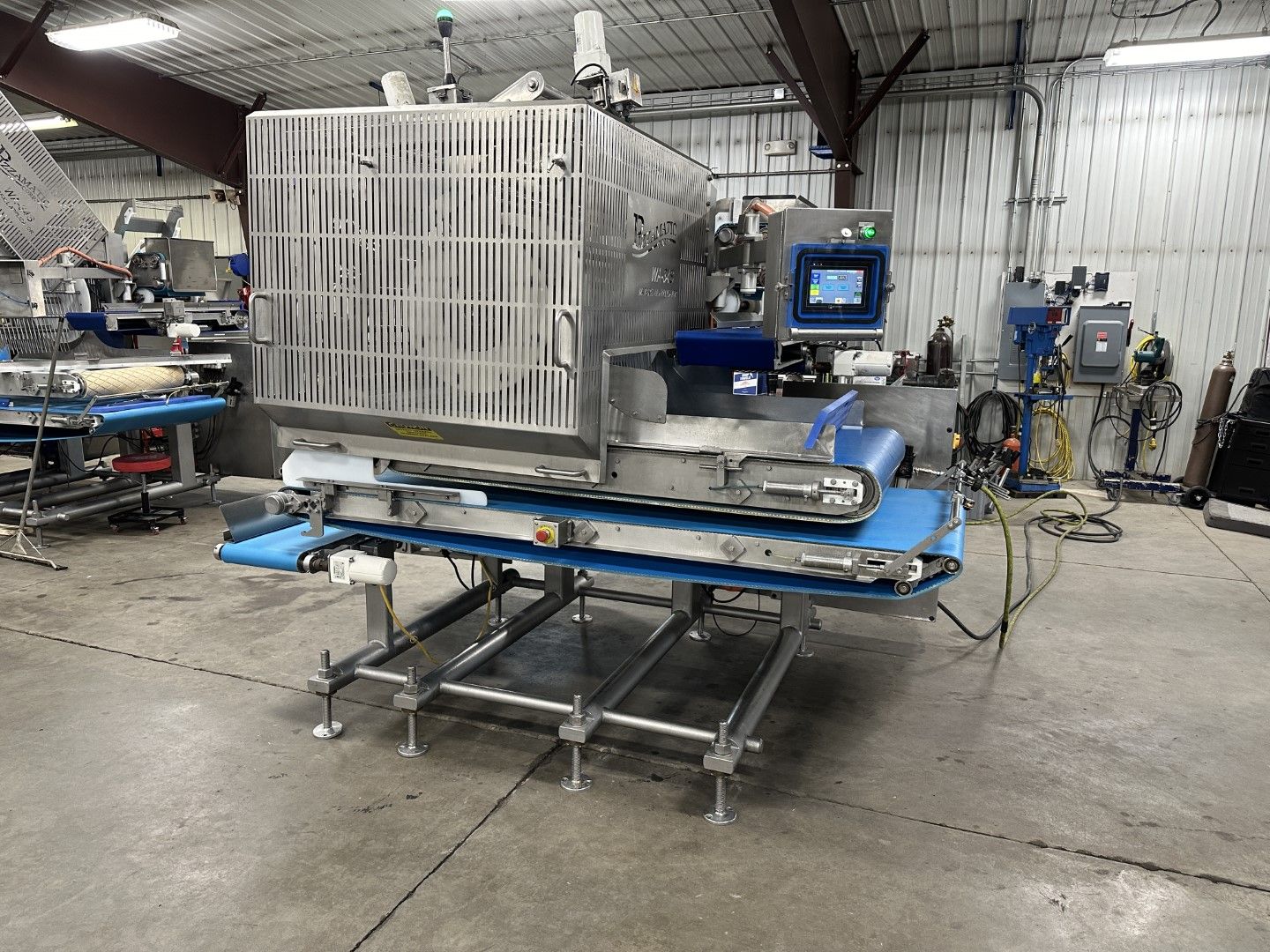 used pizzamatic waterfall topping applicator wa-34