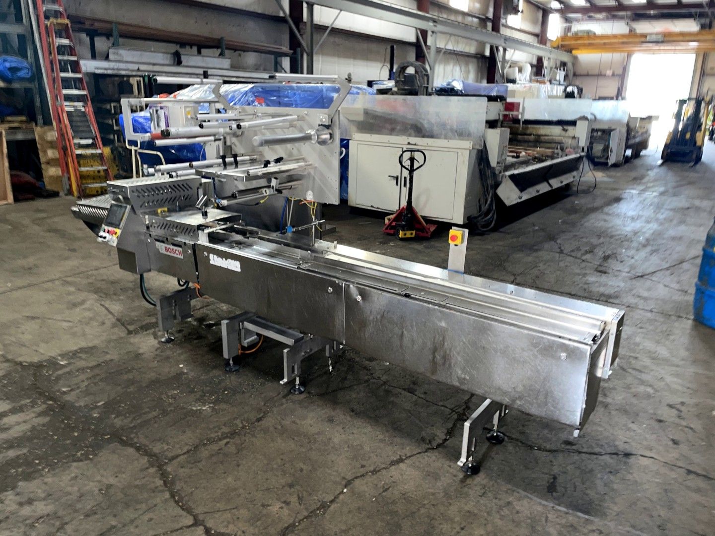 used bosch pack 201 horizontal flow wrapper sn 13-31901