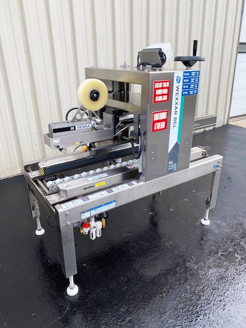 used belcor case sealer top-and-bottom 250SS