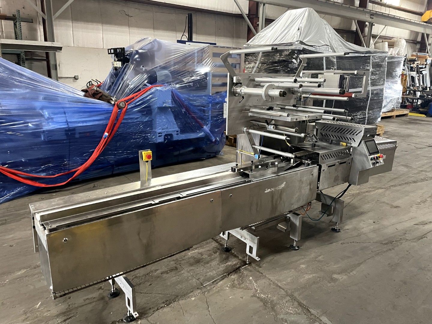 used bosch pack 201 horizontal flow wrapper sn 14-32170