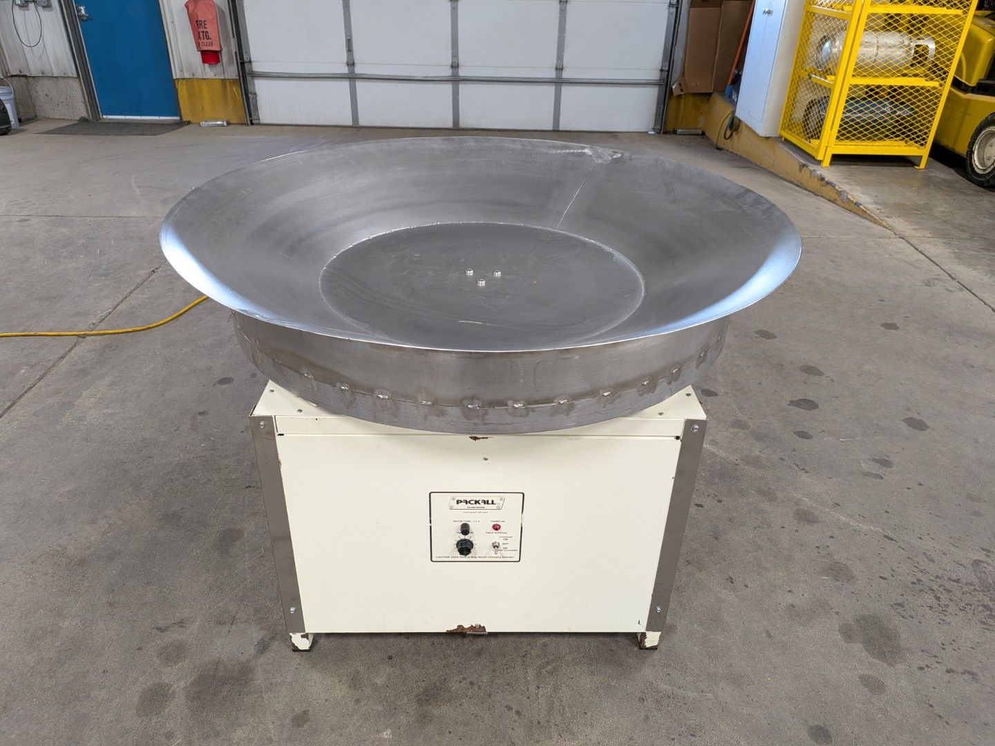 used rotary accumulation table by packall inc.