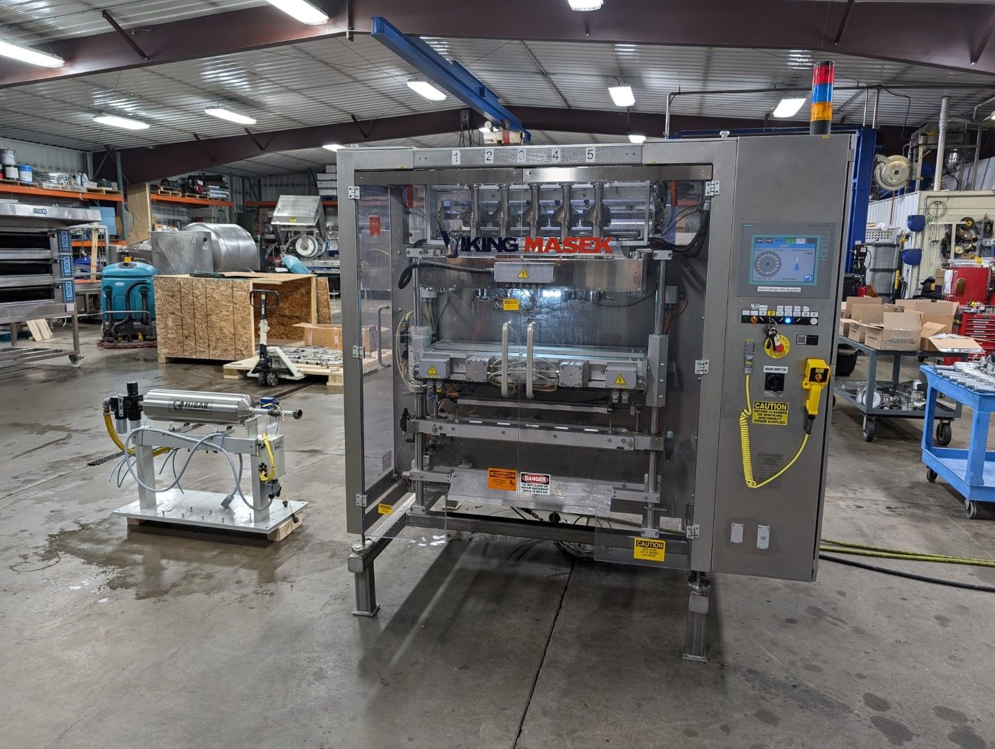 used viking masek st800 stick pack machine